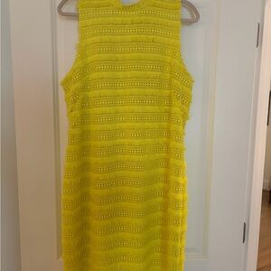 J. Crew Vibrant Yellow Mini Dress